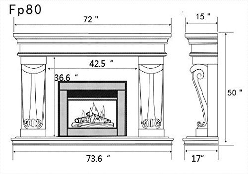 Niagara Cast Stone Fireplace Mantel Mantle Holiday Season 50% off Biggest Sale Ever As quantities Last N3