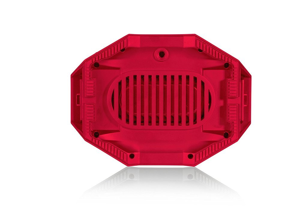 Outdoor Tech OT2800-R Turtle Shell 3.0 - Rugged Waterproof True Wireless Bluetooth Hi-Fi Speaker, Red N6