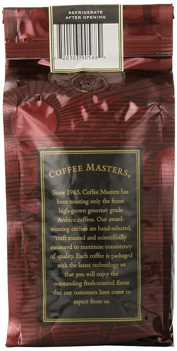 Coffee Masters Flavored Coffee, Jamaican Me Crazy, Whole Bean, 12-Ounce Bags (Pack of 4) N2