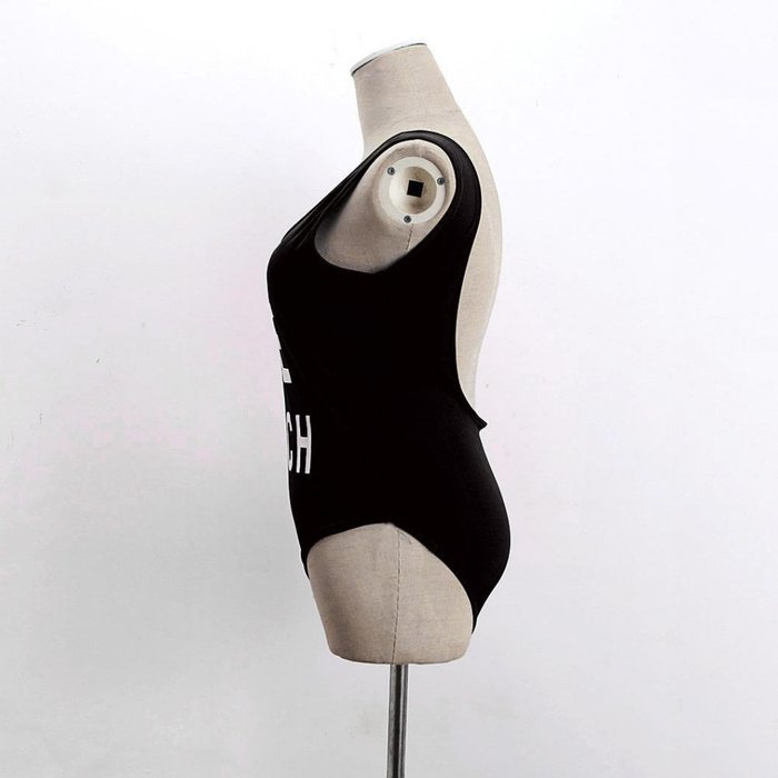 HOT Sale!Canserin Women Sexy Backless "BAE WATCH" Bodysuit Beachwear(with 2 Chest pads) N5