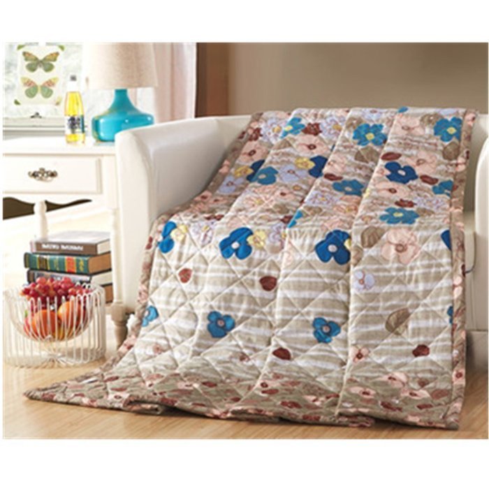 KAKA(TM) Home Comfortable Cotton Pure Pink Comforter for Summer Air-Conditioning Quilt 1PS(180-220cm) N3