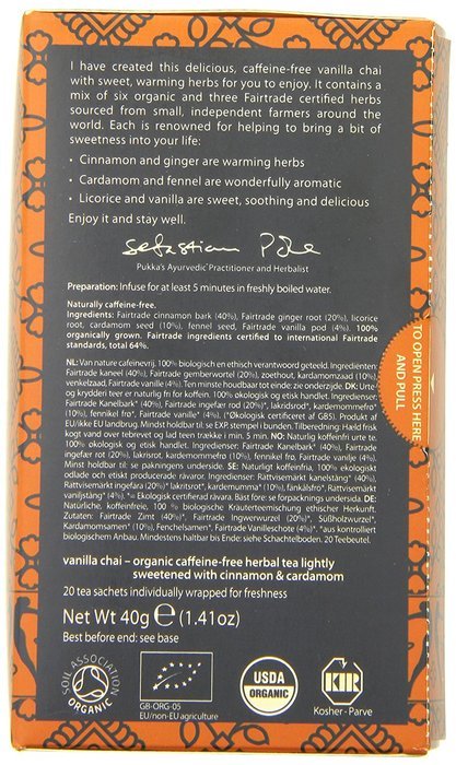 Pukka Organic Teas, Cleanse, 20 Count N43