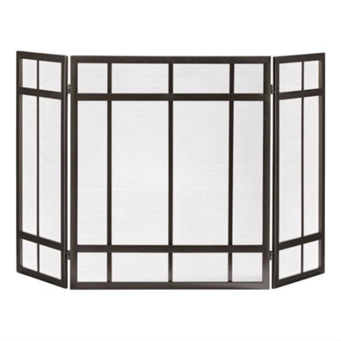 Pleasant Hearth 3-Panel Mission Style Fireplace Screen Hottest Items Now