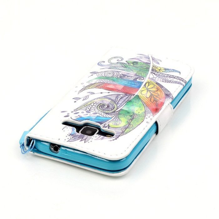 Samsung Galaxy Core Prime Case,Yaheeda [3D Colored Drawing] [Flip Fit] Premium PU Leather Card-Slots Cash-Slots... N6