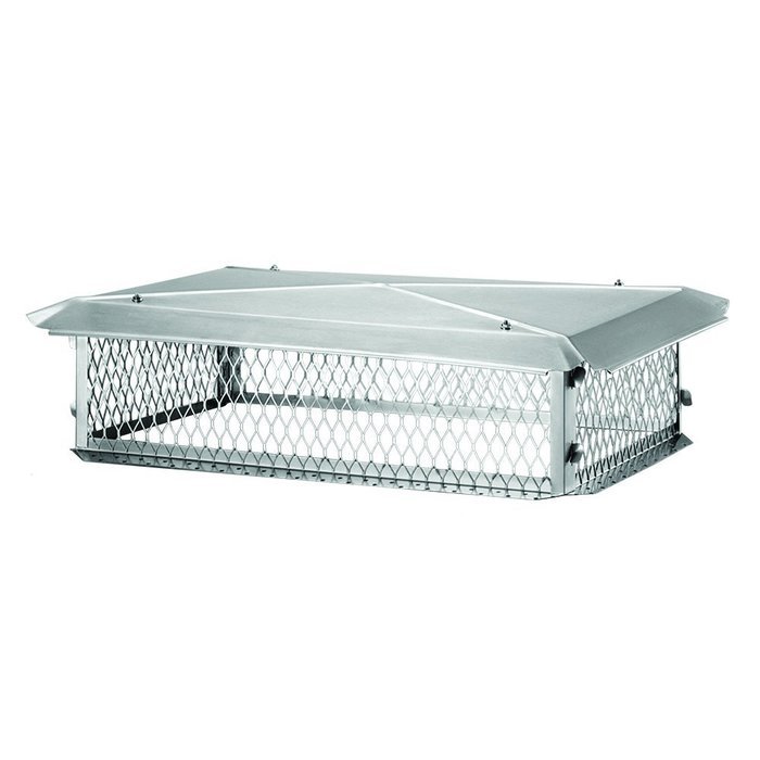 BigTop BT1729K-14W Stainless Steel Big Top Chimney Cover, 14" x 17" x 29"