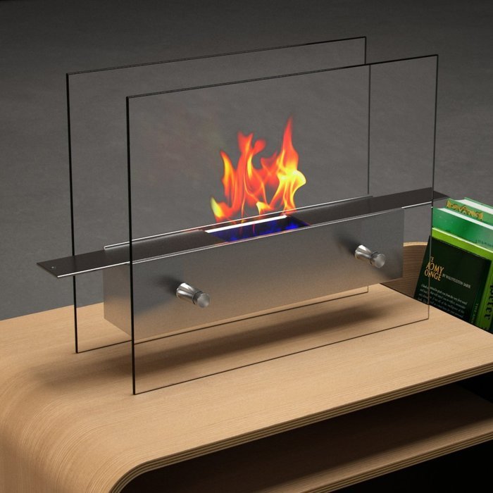 Moda Flame Ibiza Ventless Tabletop Bio Ethanol Fireplace N4