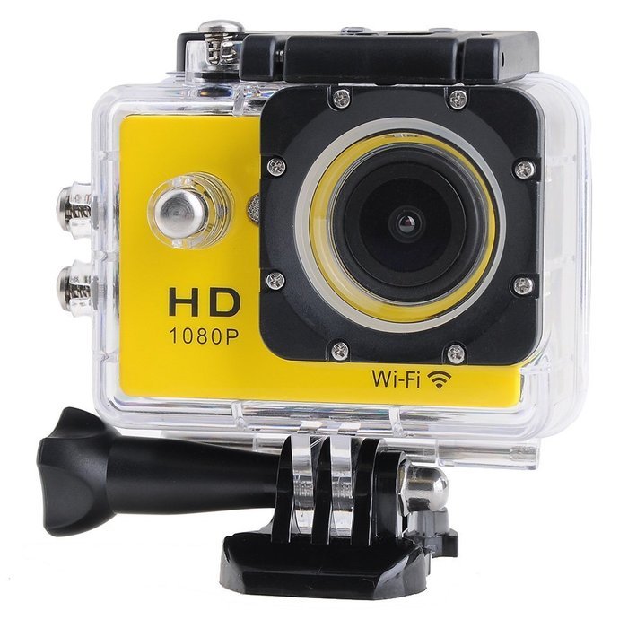 Progre&reg; WIFI Action Digital Camera 12MP Full HD 1080P 30FPS 2.0inch LCD Diving 30M Waterproof Sport DV N28