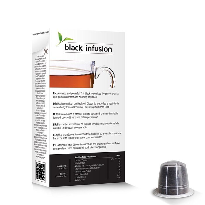 Gourmesso Infusion Bundle - 80 Nespresso&reg; Compatible Tea Capsules - Nespresso&reg; Pods Alternative N9