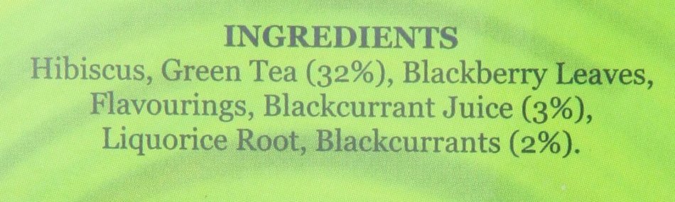 London Fruit & Herb Company Green Tea, Variety Pack, 20 Count N10