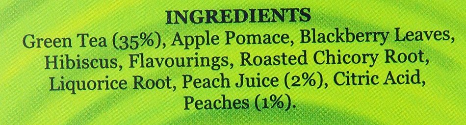 London Fruit & Herb Company Green Tea, Variety Pack, 20 Count N12