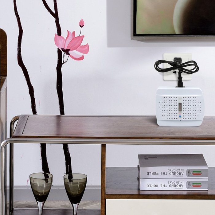 Mini Dehumidifier, Topist Wireless Dehumidifier Renewable Low Energy Consumption Moisture Absorber Whisper Air... N7