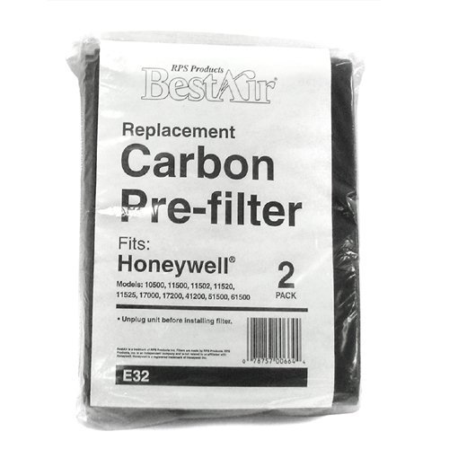 Honeywell Charcoal Prefilter 32002, 2 pk