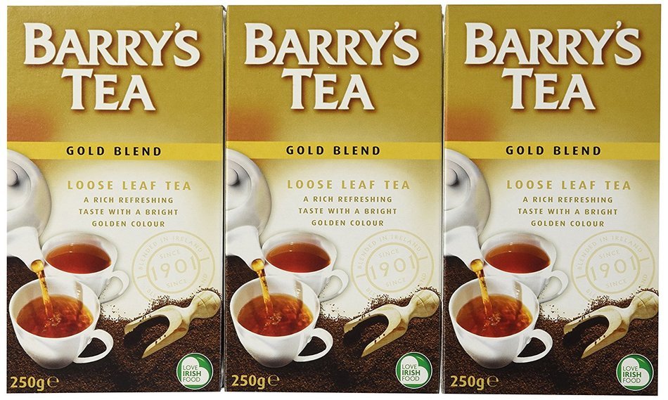 Barrys Gold Blend Loose Tea 250g Pack of 6