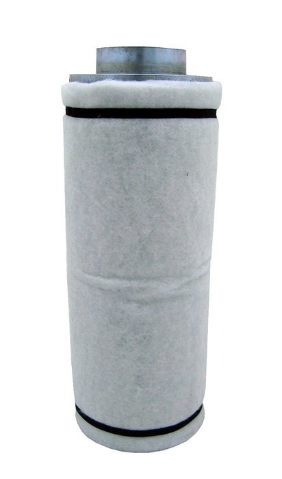 Viagrow V6CF 6" Carbon Air filter with Flange 125-250 CFM Exhaust