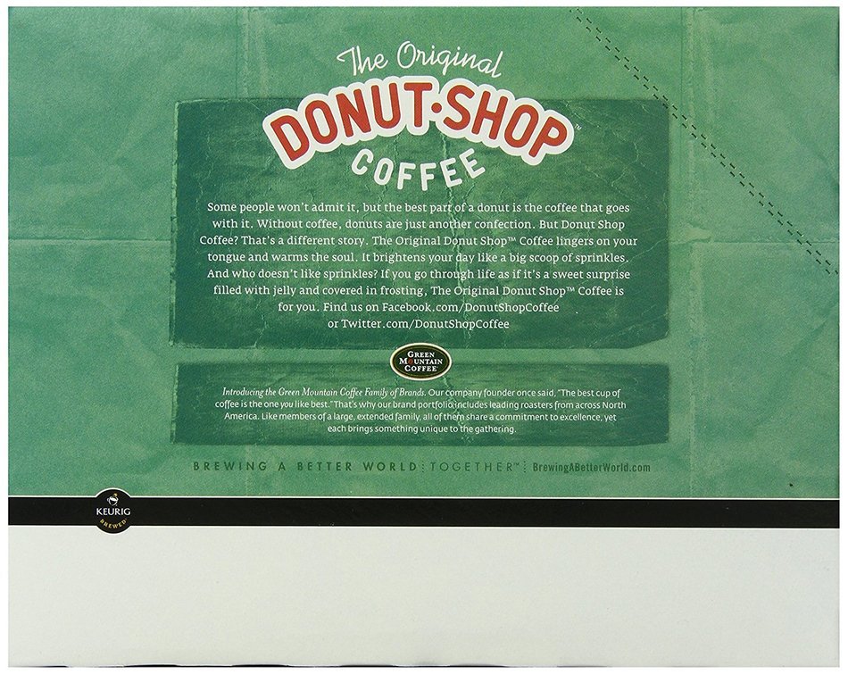 Coffee People Medium Roast Extra Bold K-Cup for Keurig Brewers, The Original Donut Shop Decaf Coffee (Pack of... N3