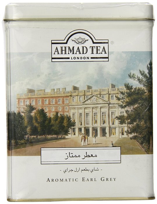 Ahmad Tea Earl Grey Aromatic Loose Tea, Ceylon Caddy, 17.6 Ounce N3
