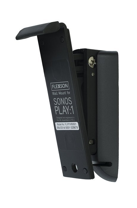 FLEXSON AAV-FLXP1WB1021 Wall Bracket for PLAY:1 SONOS Speakers, Single, Black