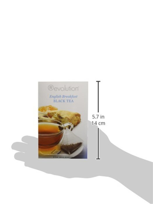 Revolution Tea Bags - English Breakfast Black Tea - 20 Count N4