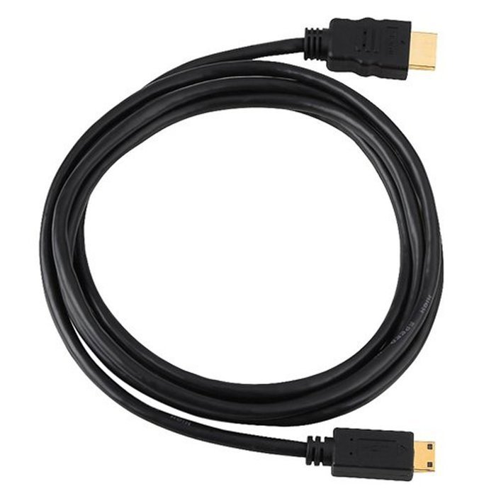 High Speed HDMI Cable 6' HDMI to Mini HDMI Transfer Cable For Canon EOS Rebel T3 Digital Camera AV