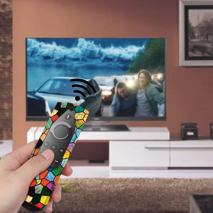 Fintie Protective Case for Amazon Fire TV Stick (Voice Remote Version) Controller - Premium PU Leather Cover Holder...