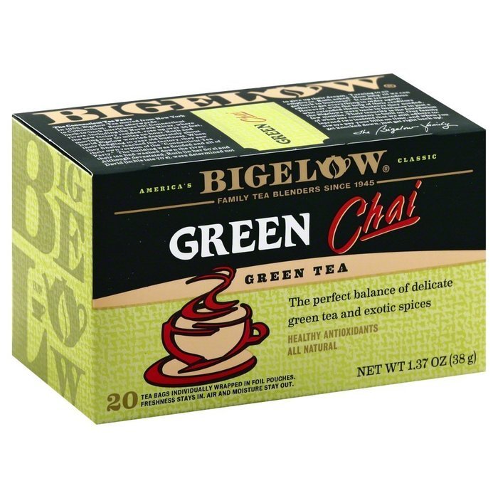 BIGELOW TEA GRN CHAI, 20 BG