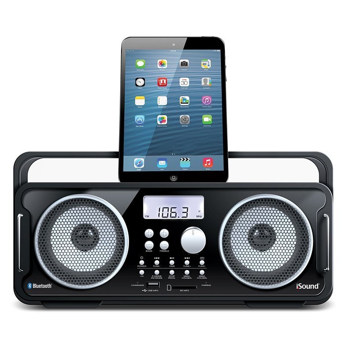 iSound BT-4000 Wireless Boombox (red) N4