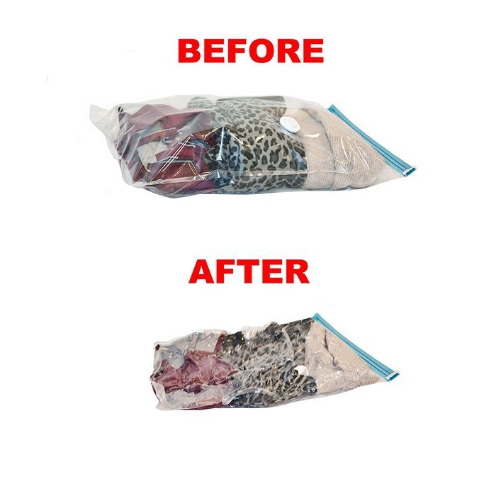 ALEKO 5VBWP24x31 Space Saver Organizer Bags Storage Vacuum Bag, 5 Piece