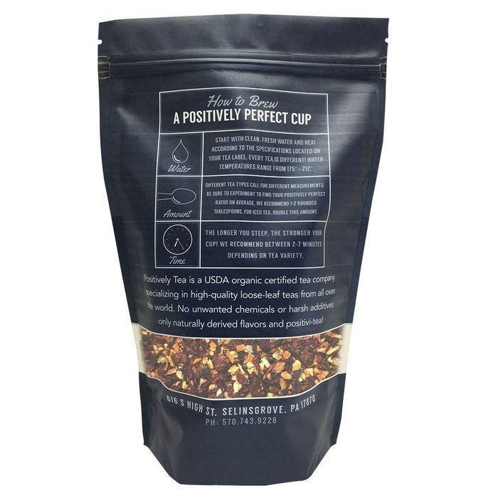Organic Assam TGFOP Tea, Loose Leaf Bag, Positively Tea LLC (1 lb.) N147