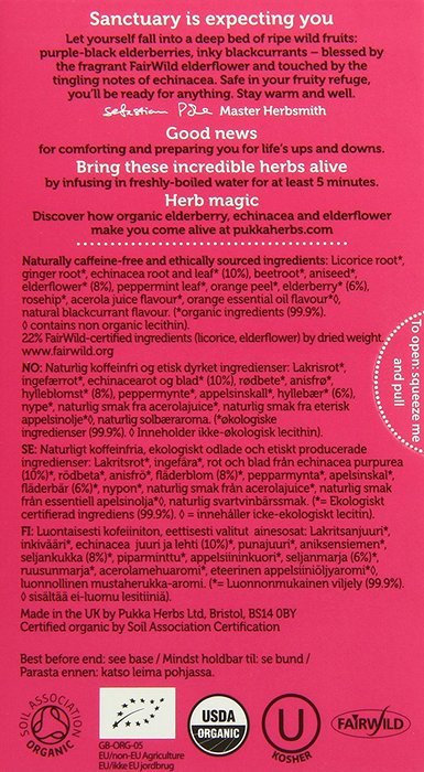Pukka Organic Teas, Cleanse, 20 Count N58