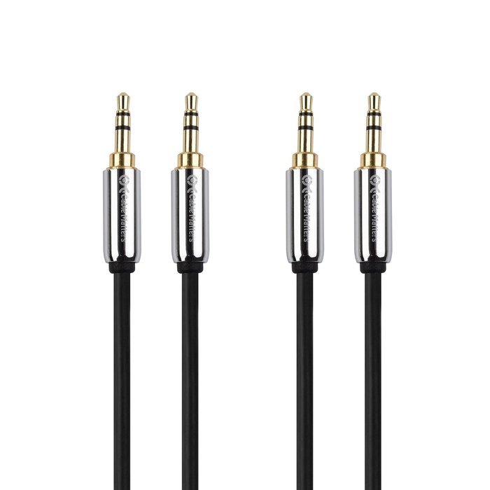 Cable Matters 5-Color Combo 3.5mm Stereo Audio Cable 6 Feet N3