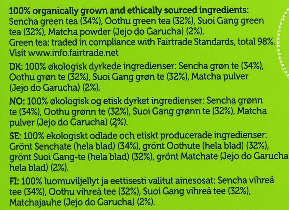 Pukka Organic Teas, Cleanse, 20 Count N63