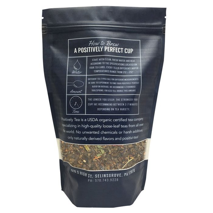 Organic Assam TGFOP Tea, Loose Leaf Bag, Positively Tea LLC (1 lb.) N160