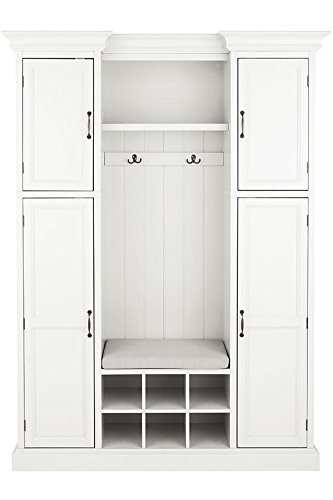 Royce All in one Mudroom, LARGE, POLAR WHITE N6