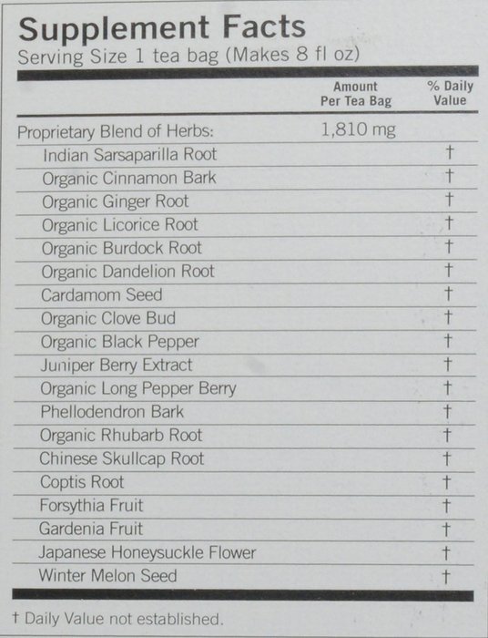 Yogi Organic Detox Tea, 16 ct N4