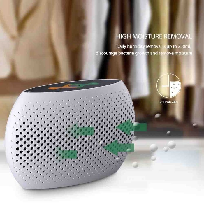 Generic Top200 White Melody Silent Portable Wireless Dehumidifier, White Melody N19