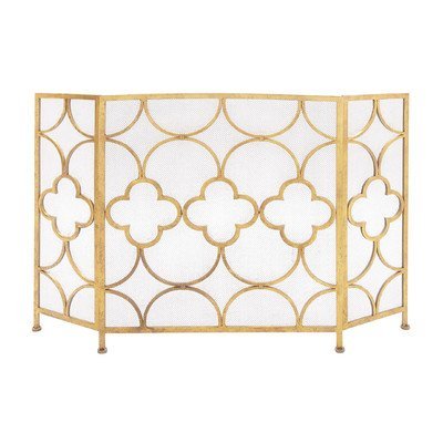 3 Panel Fireplace Screen N3