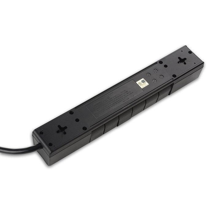 Cable Matters 6-Rotating Outlet Surge Protector Power Strip with 3.4A Dual USB Charging