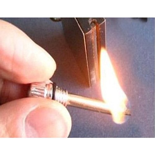 LUCKYAZ 2pcs Survival Emergency Camping Fire Starter Flint Match Stainless Steel Keychain Lighter for Camping... N3