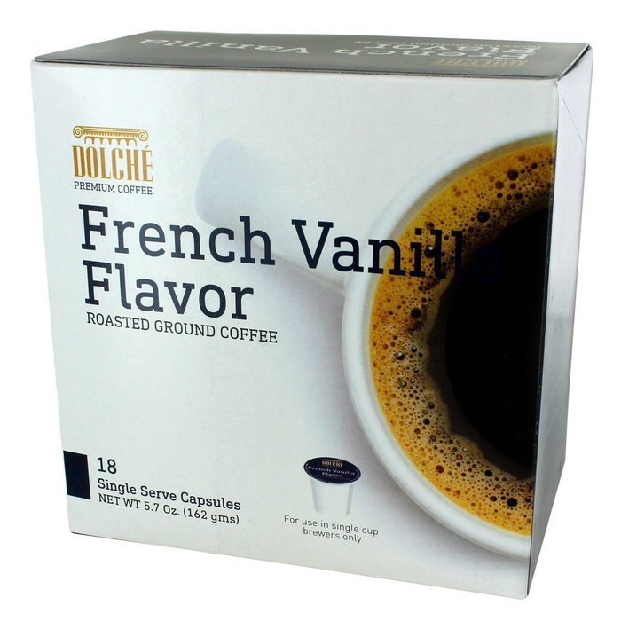 French Vanilla Premium Coffee K Cups 72 Count N3
