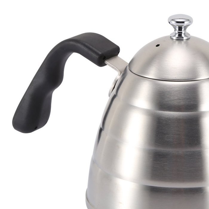 Joyoldelf Stainless Steel Coffee Drip Kettle| Elegant Shaped Coffee Pot| Pour Over Cafetiere with Gooseneck Spout... N3