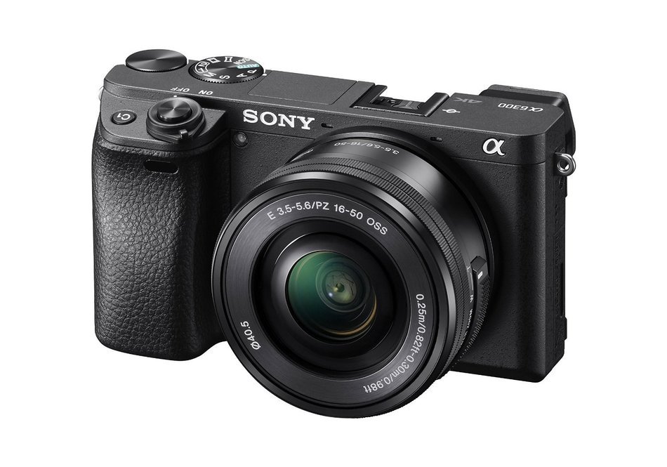 Sony Alpha a6300 Mirrorless Digital Camera with 16-50mm Lens (International Model) No Warranty