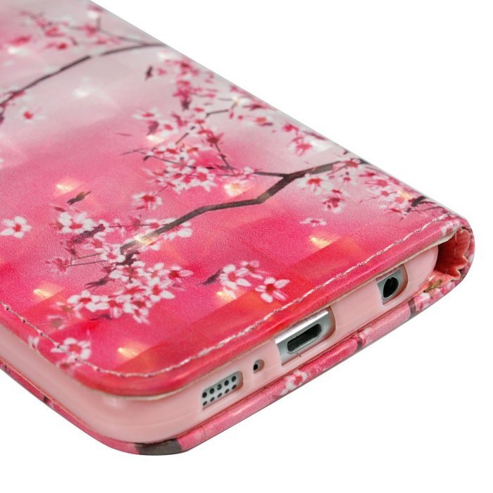 S6 Case,Samsung Galaxy S6 Case - Wallet 3D Effect Colorful Print Patterns Premuim PU Leather Soft TPU Inner Cover... N42
