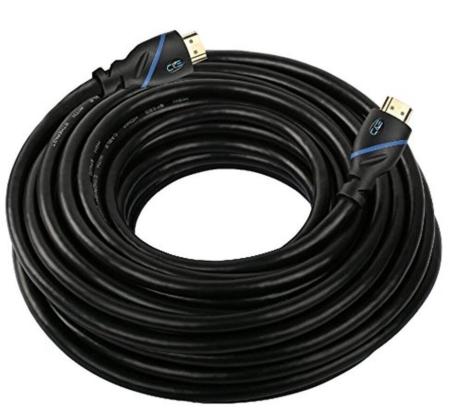 C&E High Speed HDMI Cable, w/ Built-in Signal Booster Supports 3D & Audio Return Channel - Full HD [Latest Version...