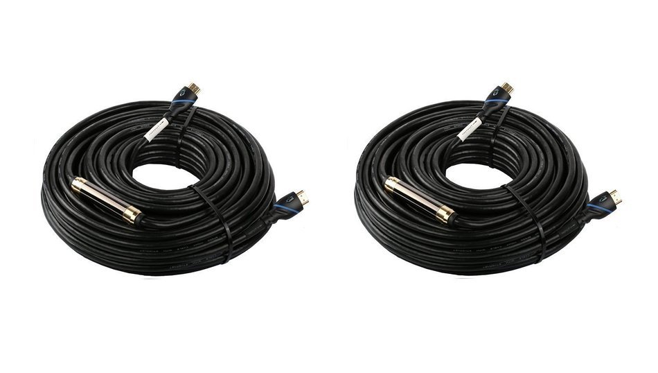 C&E High Speed HDMI Cable, w/ Built-in Signal Booster Supports 3D & Audio Return Channel - Full HD [Latest Version... N2