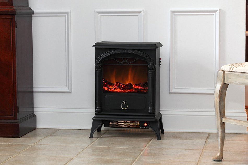 Fire Sense Vernon Electric Fireplace Stove N3