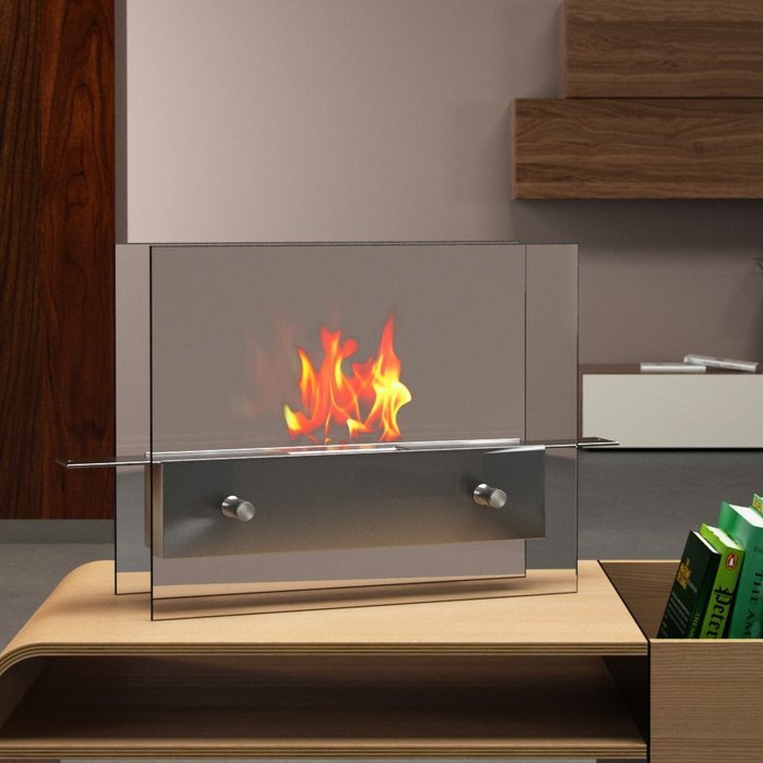 Moda Flame Ibiza Ventless Tabletop Bio Ethanol Fireplace N7