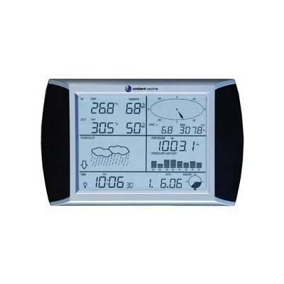 Ambient Weather WS-1090 Wireless Home Weather Station w/ Data Logging & Atomic Time N2