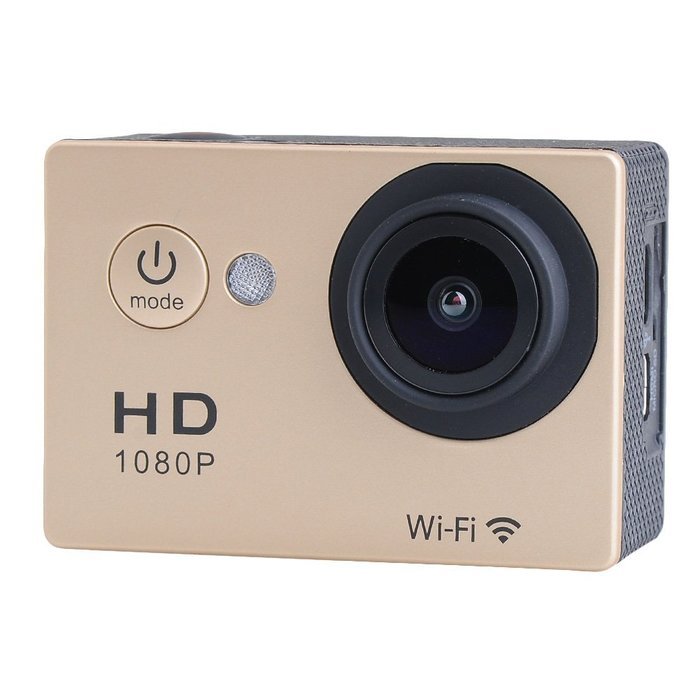 Progre&reg; WIFI Action Digital Camera 12MP Full HD 1080P 30FPS 2.0inch LCD Diving 30M Waterproof Sport DV N36