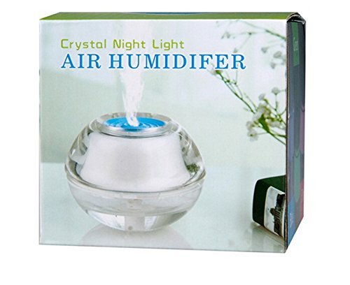 Generic Crystal Nightlights Mini USB Air Humidifier (Green) N8