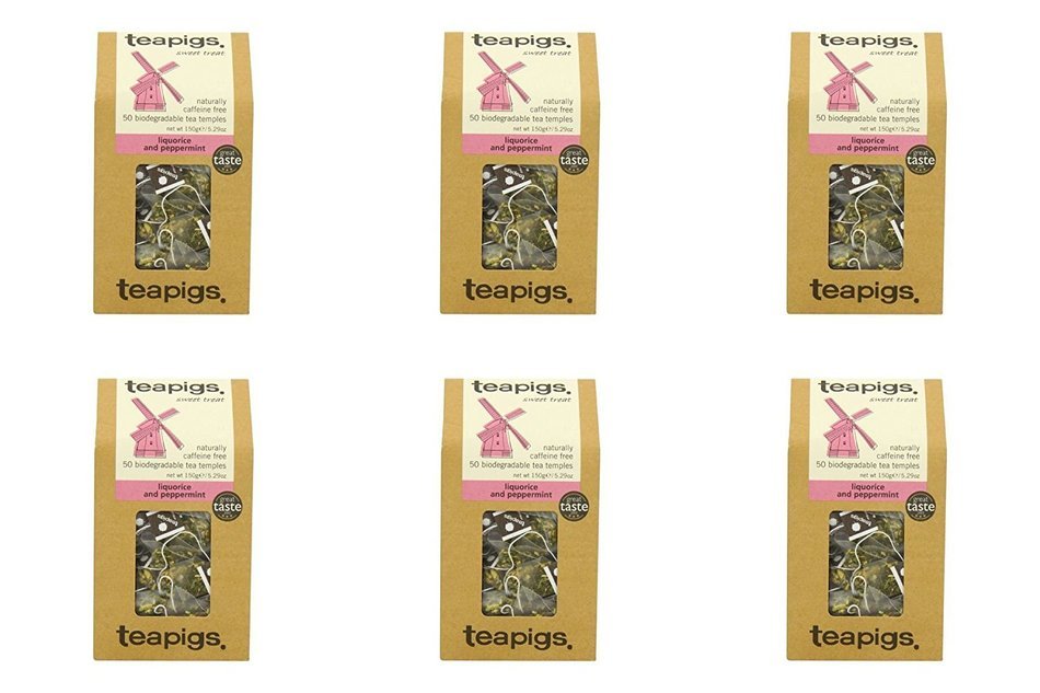 Teapigs Liquorice and Mint Tea Temples (50 Bags) N2